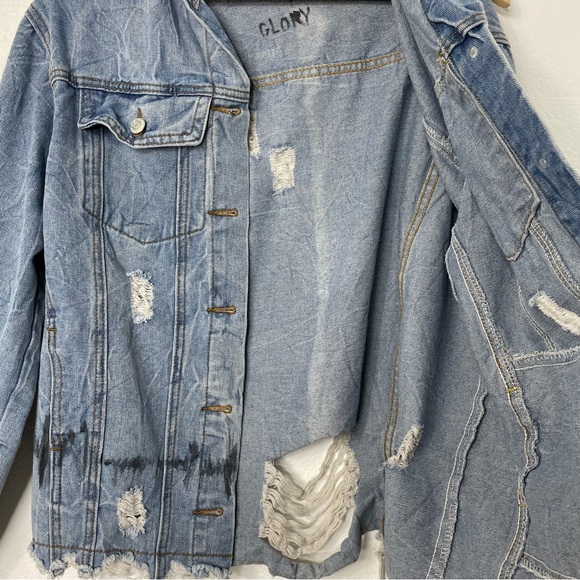 WREN + GLORY • With the Band Denim Jacket - Picture 8 of 10